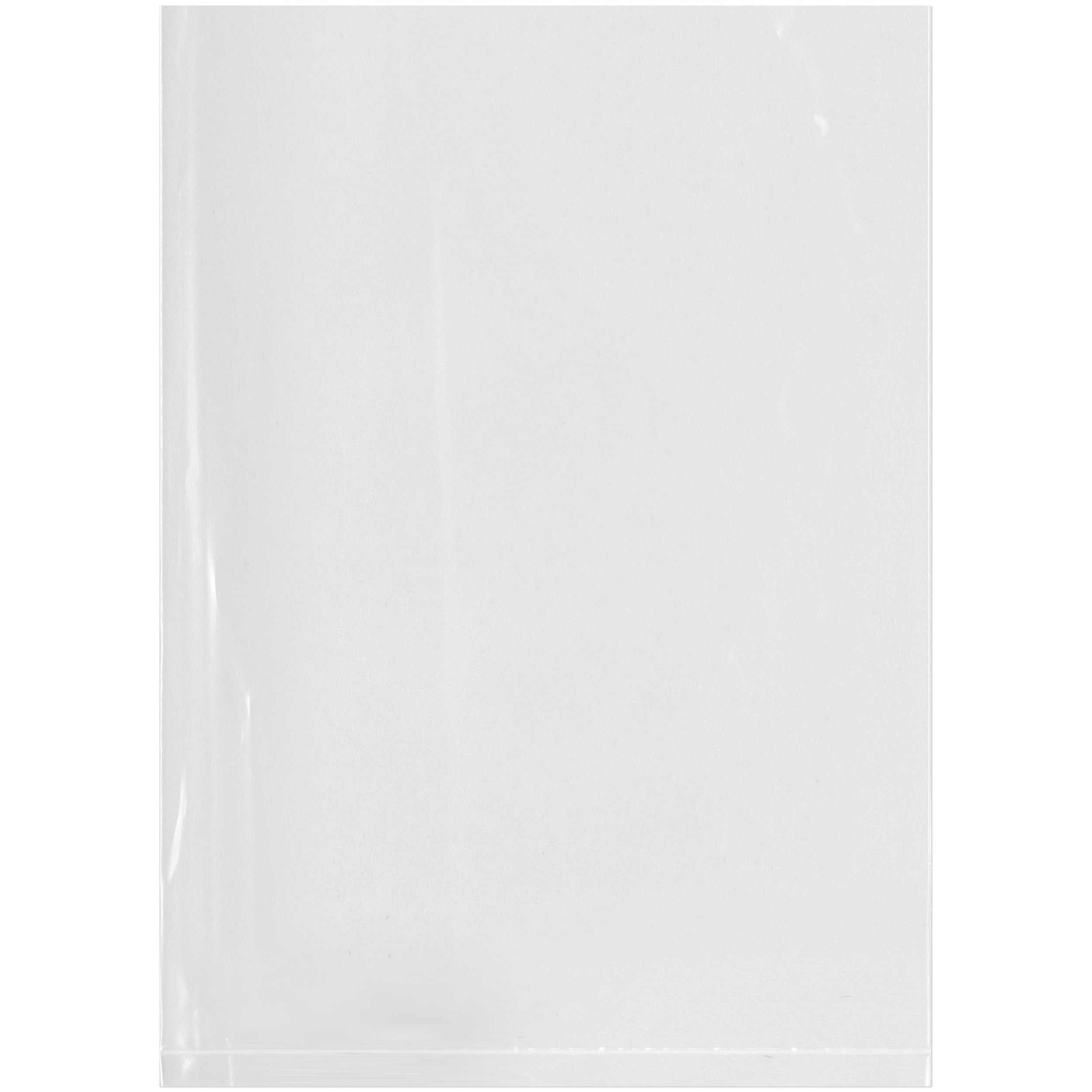 Plymor 5x7 Inch 4 Mil Clear Poly Bags (200 Pack) for Crafts & Storage