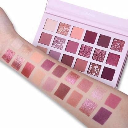 Nude Edition Eyeshadow Makeup Kit with Eyeliner, Mascara & Eyebrow Pencil (3-in-1) - Perfect for Natural Everyday Look, Date Night & Professional Makeup