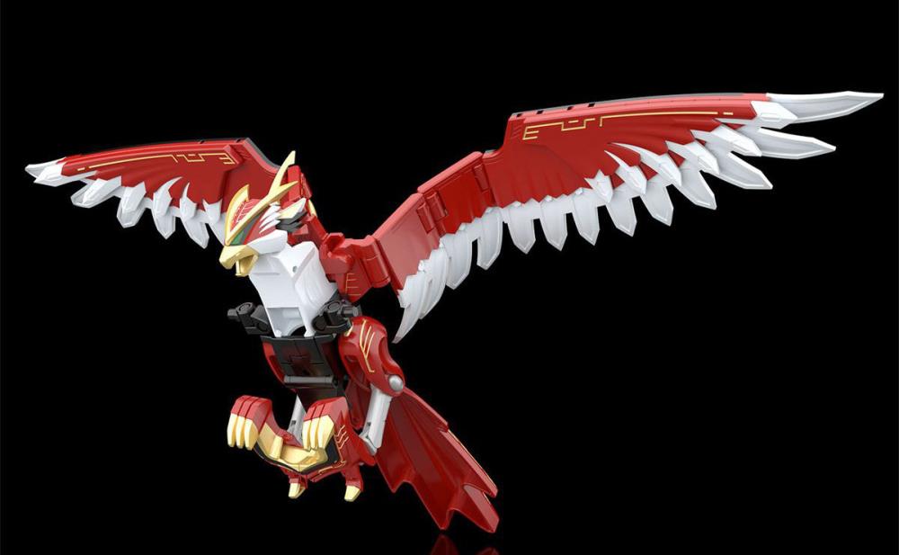 Bandai Shokugan SMP Hyakuju Sentai Gaoranger GaoIcarus Model Kit Set - Build & Display Your Own Super Sentai Robot for Collectors & Anime Fans