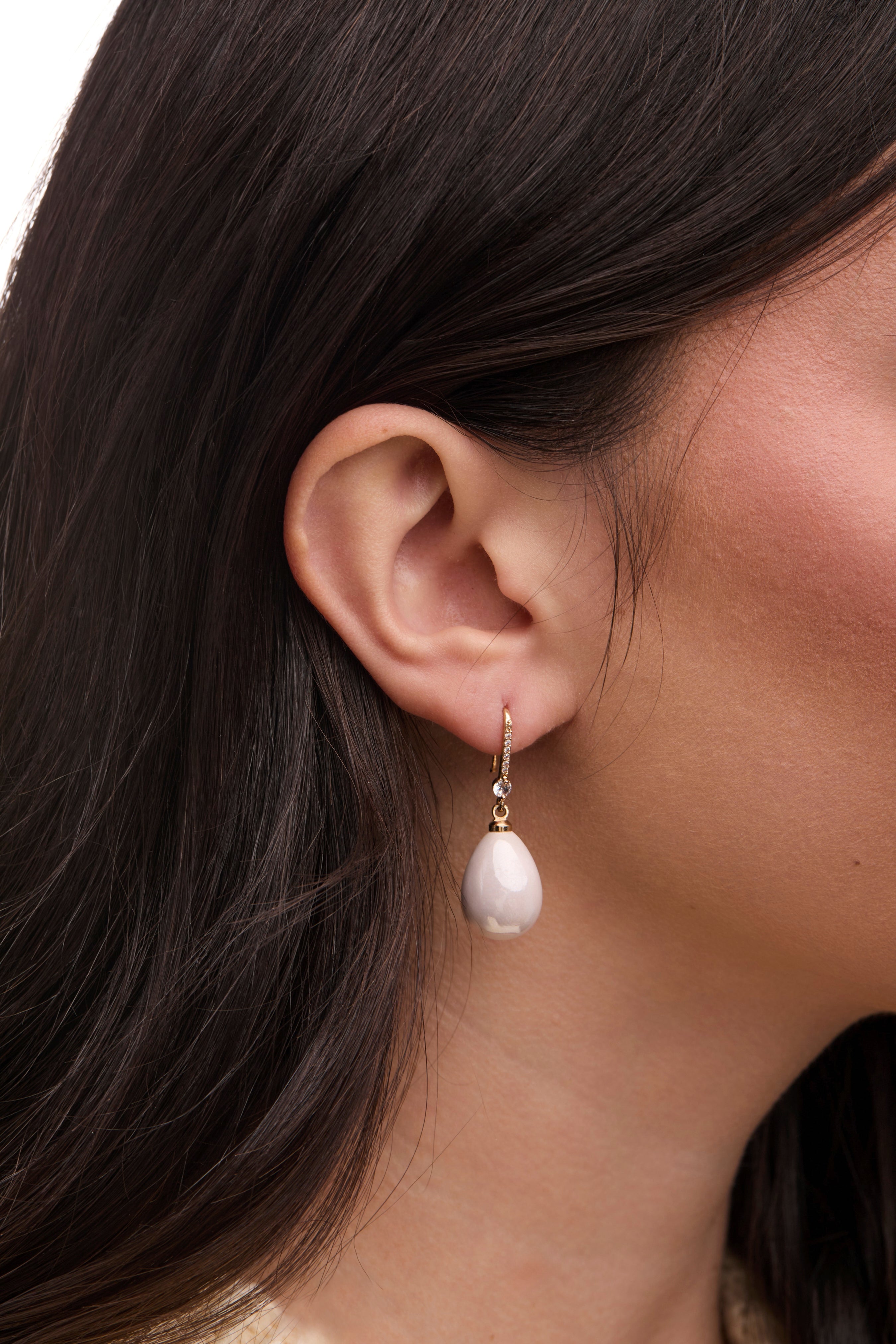 Elegant Colored Pearl Dangle Earrings for Women - Fashion Jewelry Gift for Party, Wedding & Special Occasions