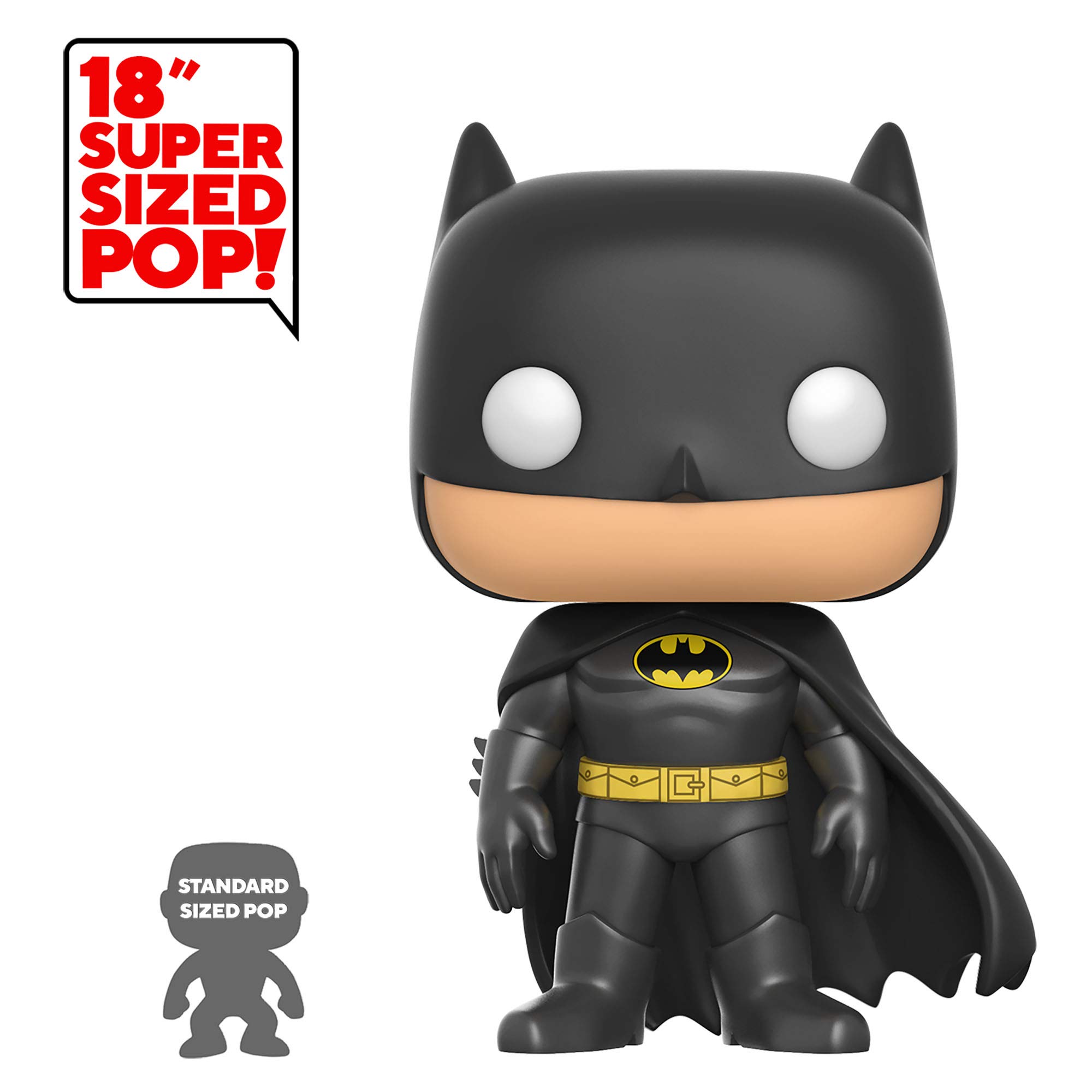 Funko Pop! DC Heroes Batman 18-Inch Vinyl Collectible Figure - Perfect for Superhero Fans, Home Decor & Gift Giving