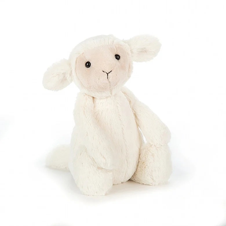 Adorable Bashful Lamb Plush Toy - Soft & Cuddly Stuffed Animal for Kids, Perfect for Nursery Decor, Baby Shower Gifts & Comfort Companion