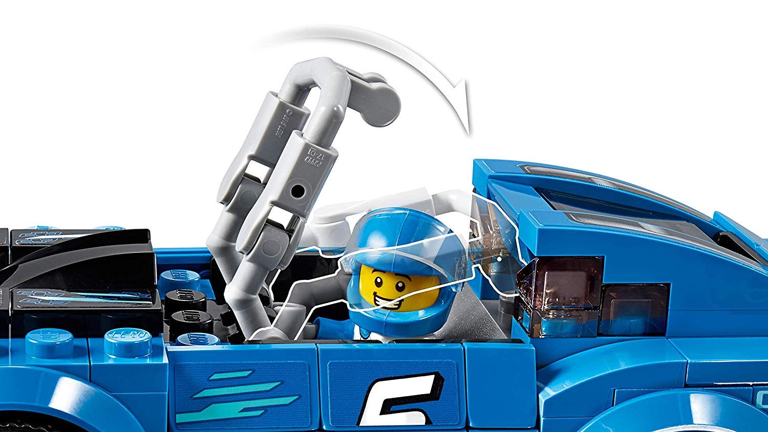 LEGO 75891 Speed Champions Chevrolet Camaro ZL1 Race Car Building Kit – Collectible Model Car for Racing Fans & Display | Perfect for Play, Gifts & Home Decor