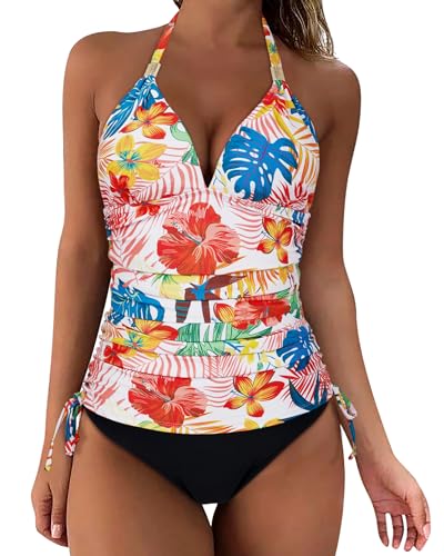 #1 Colorful Floral Black