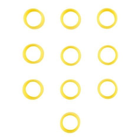 Motorola 32012144002 Antenna ID Bands - High Visibility Yellow Replacement Antenna for Two-Way Radios | Perfect for Construction, Security & Outdoor Communication