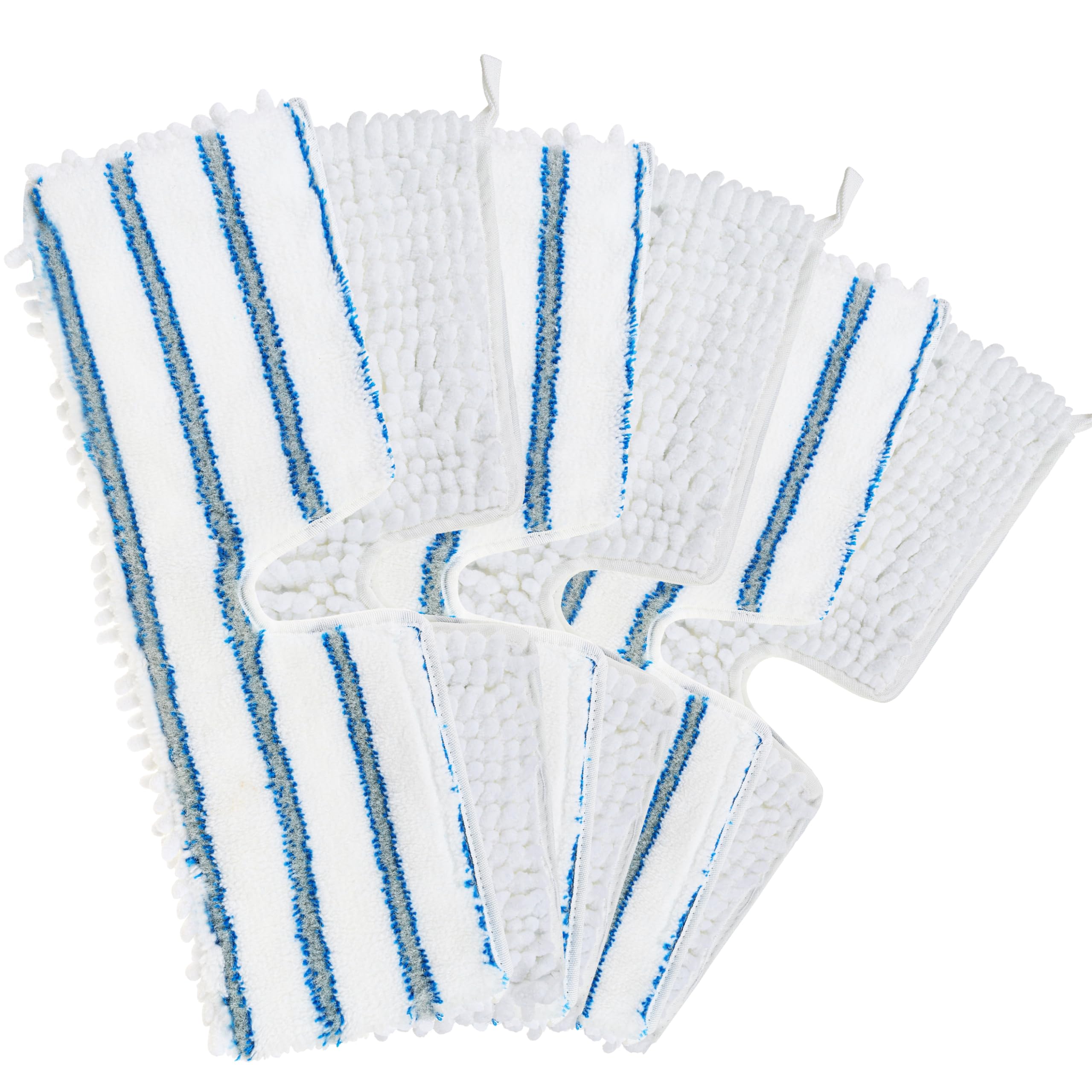 LTWHOME Replacement Microfiber Mop Pads for ProMist MAX Spray Mop - 6 Pack Dual-Sided Cleaning Pads for Floors, Tile & Hardwood - Ultra Absorbent Washable Reusable Pads for Deep Cleaning & Quick Touch Ups