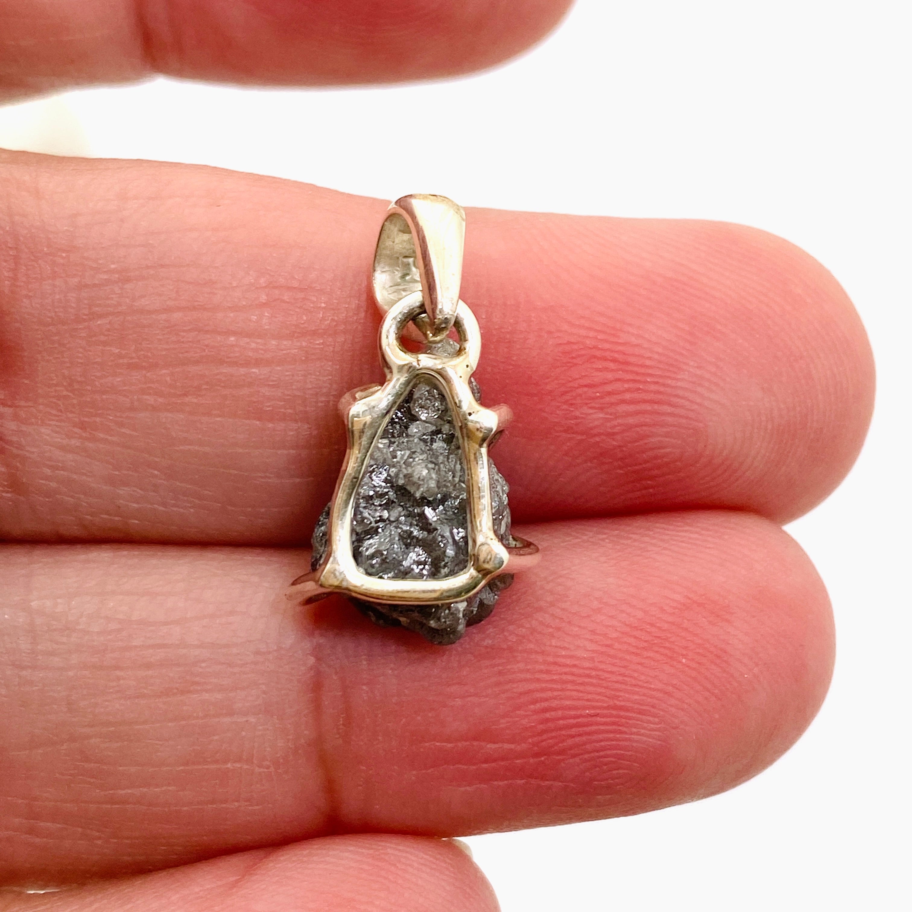 Natural Freeform Rough Diamond Pendant Necklace PPGJ1037 - Unique Handmade Jewelry for Women, Boho Chic Style, Perfect for Weddings & Special Occasions