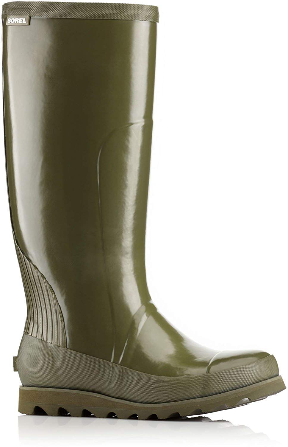 Sorel Women's Joan Rain Tall Gloss Waterproof Winter Boots - Fashionable Rain & Snow Boots for Women, Perfect for Hiking, Commuting & Outdoor Adventures