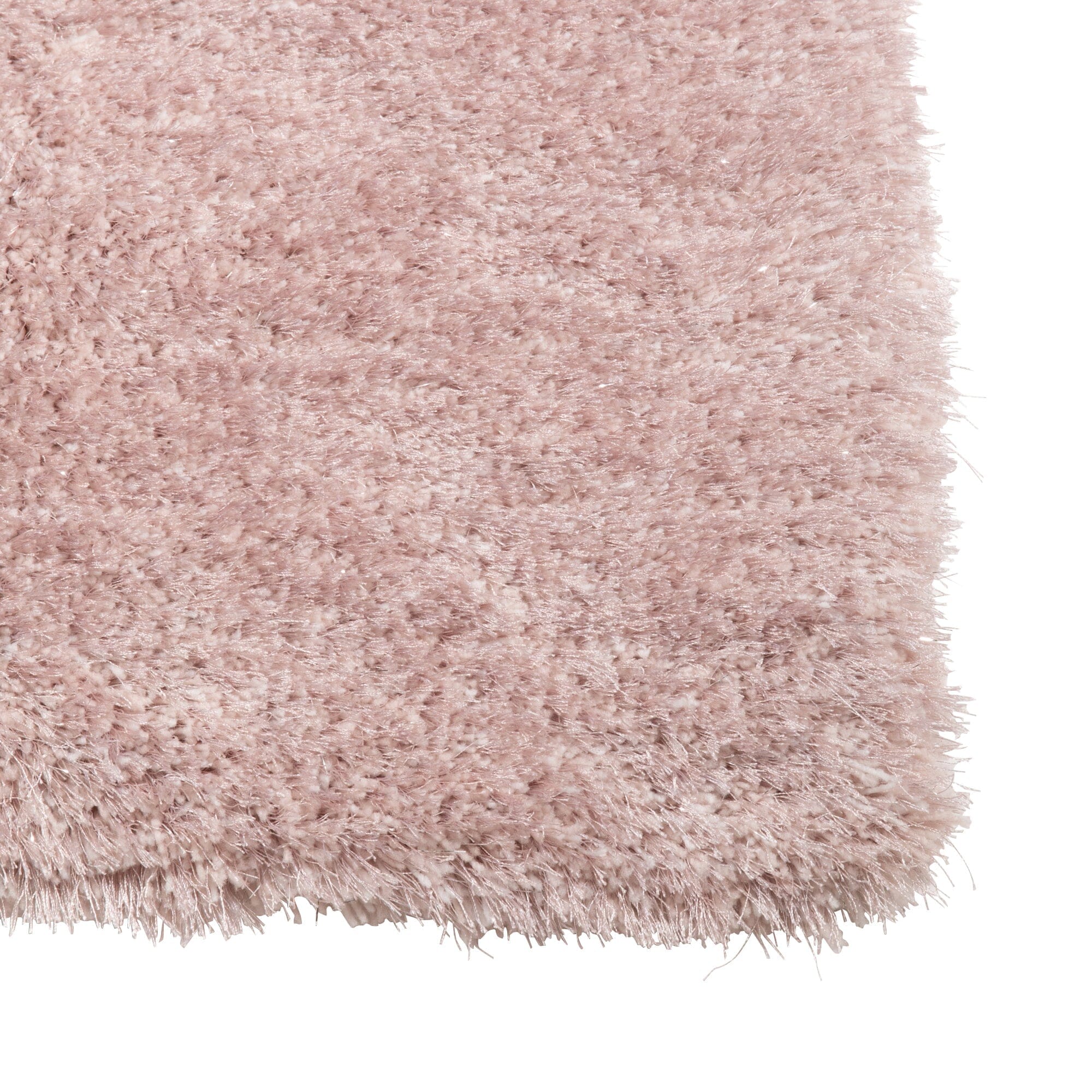 Luxury Kaste Rug 2000x2000mm Soft Pink Shaggy Carpet - Perfect for Living Room, Bedroom, and Nursery Decor