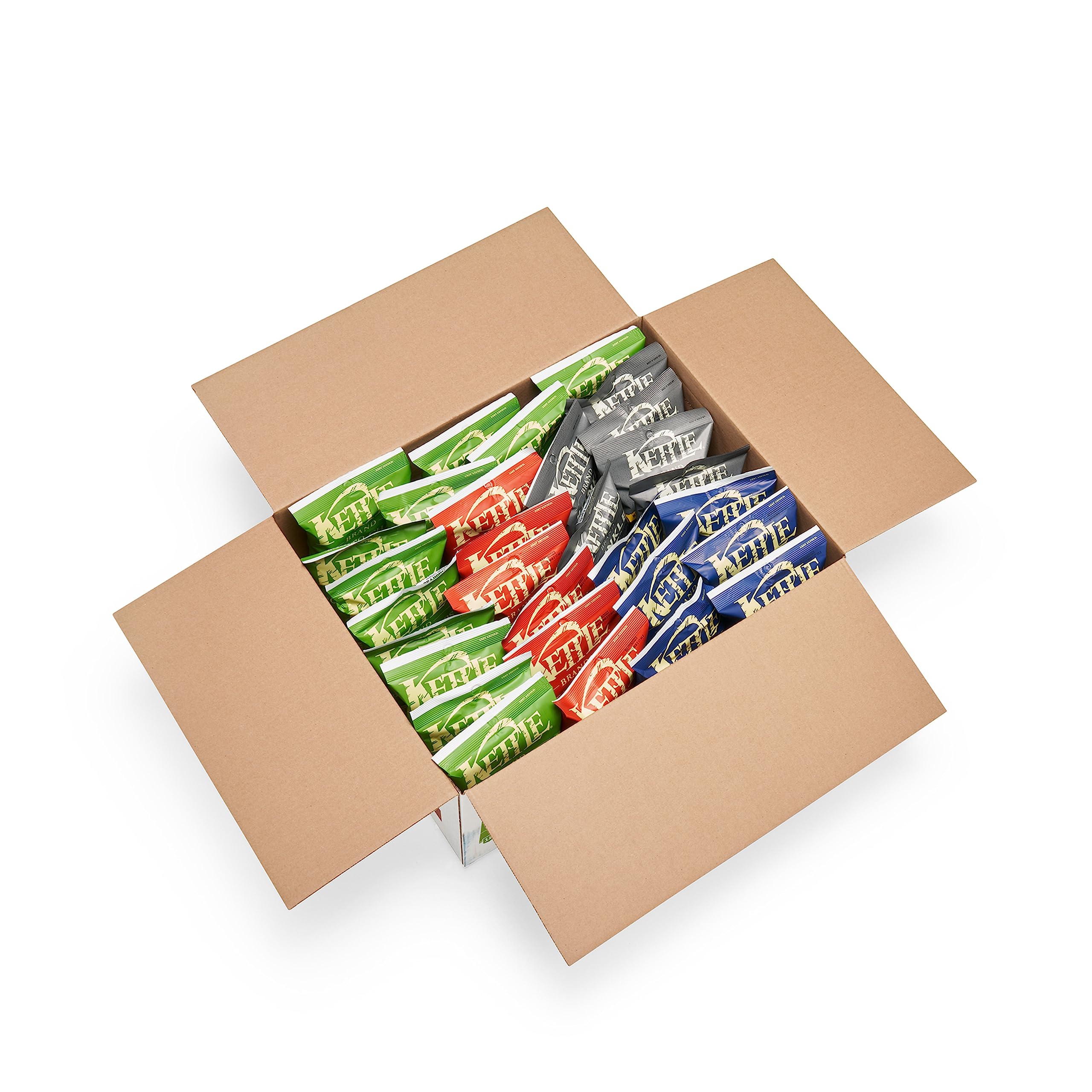 **Kettle Brand Potato Chips Variety Pack – 30 Count (1.5 Oz Each) – Crunchy Snacks for Parties, Picnics & Lunchboxes**