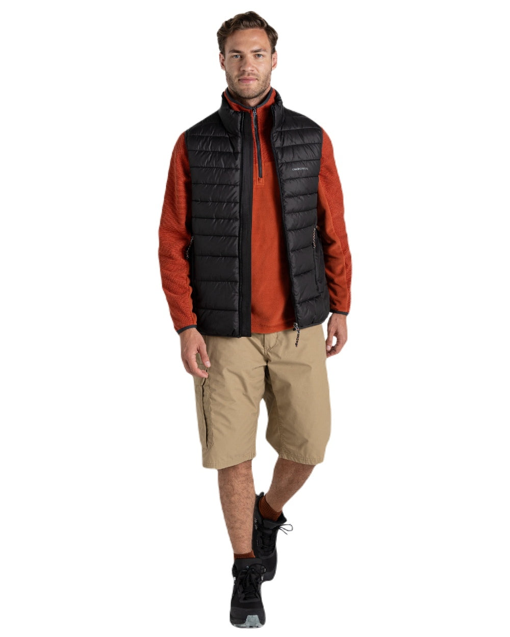 Craghoppers Men's Compresslite IX Insulated Vest - Lightweight Warm Puffer Vest for Outdoor Hiking, Camping & Travel