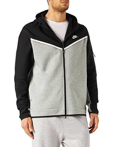 Black/Dark Grey Heather/White