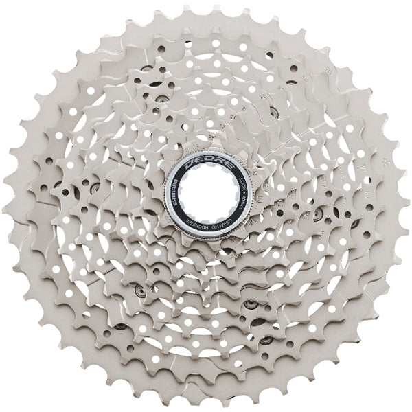 Shimano Deore CS-M4100 10-Speed 11-42T Bike Cassette - Compatible with Mountain Bikes & Road Bikes for Smooth Gear Shifting