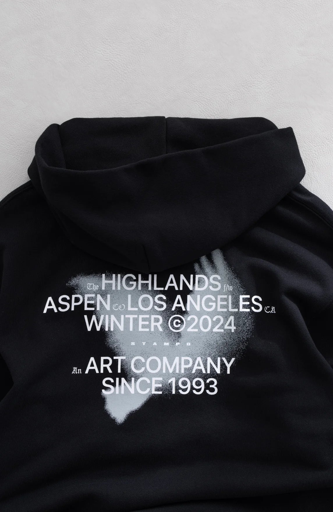 STAMPD The Highlands Core Hoodie - Men's Premium Zip-Up Fleece Hooded Sweatshirt for Casual Wear & Outdoor Activities