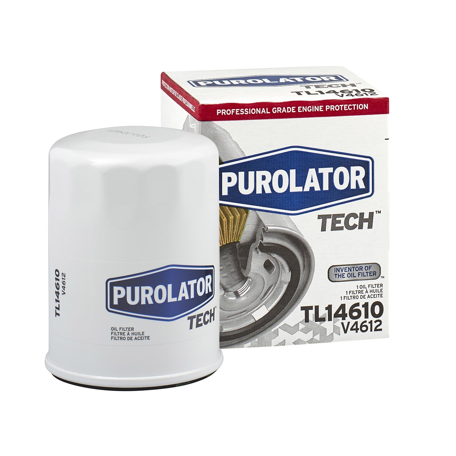 PurolatorTECH Premium Spin-On Oil Filter for Cars & Trucks - High Efficiency Engine Protection - Perfect for Daily Commuting, Off-Roading & Performance Vehicles