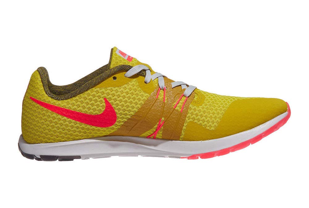 Nike Women's Zoom Rival Waffle Running Shoes - Bright Citron/White - Size 5 | Lightweight & Cushioned for Road Running, Training & Gym Workouts
