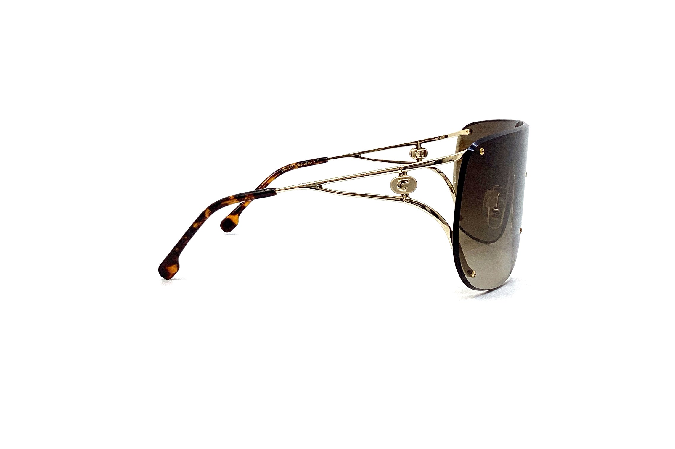 Carrera 3006/S Sunglasses - Brown Shaded Polarized UV Protection Aviator Style for Men & Women | Perfect for Driving, Outdoor Sports & Fashion Accessories