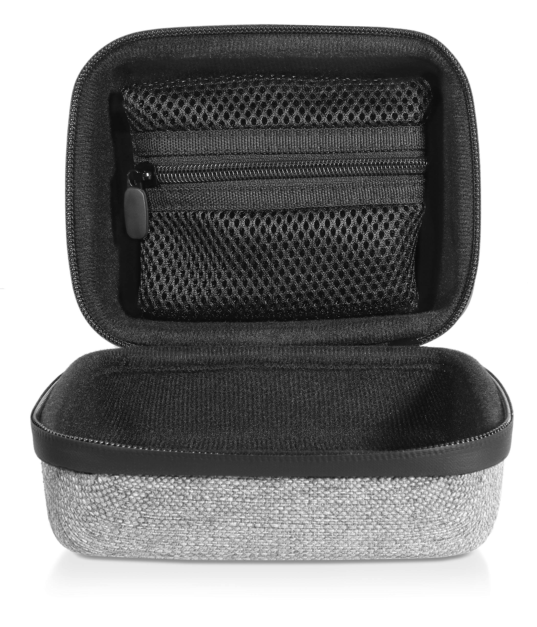 Omron Evolv Bluetooth Wireless Upper Arm Blood Pressure Monitor Case with Mesh Pocket & Detachable Wrist Strap - Storage Organizer for Blood Pressure Log Book & Travel Accessories - Perfect for Home Use, Doctor Visits, and On-the-Go Health Monitoring