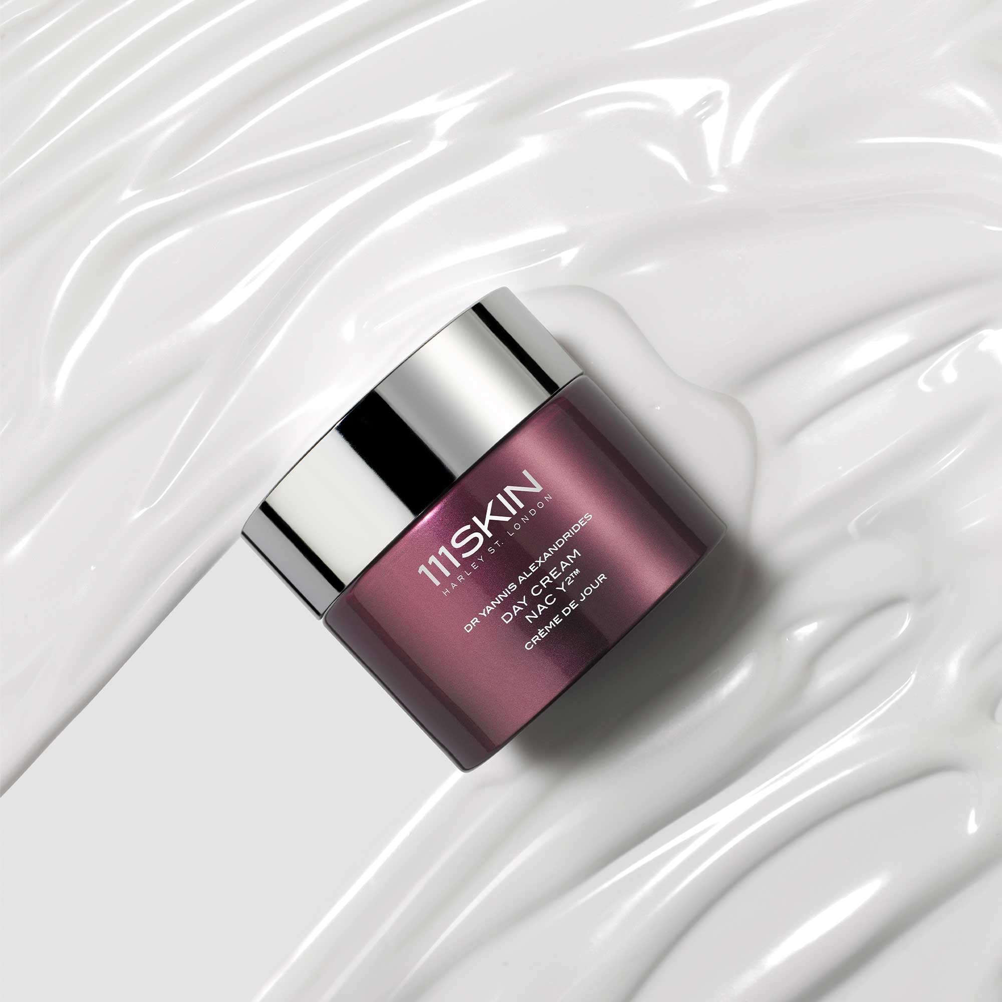 111SKIN Repair Day Cream NAC Y2 - Anti-Aging Face Moisturizer to Reduce Fine Lines, Dark Circles & Puffiness - 1.69 fl oz for Youthful Skin | Perfect for Daily Skincare Routine & Travel