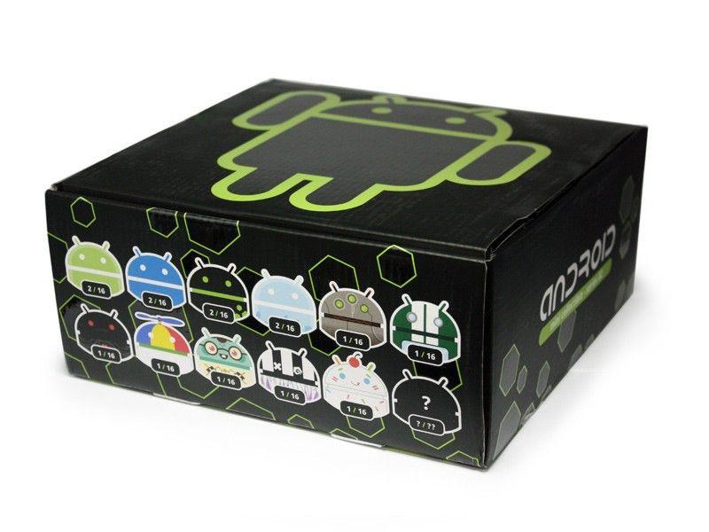 Android Mini Collectibles Series 2 - 16-Piece Case Set for Display, Gifts & Collection - Perfect for Home Decor, Office Display & Fan Merchandise