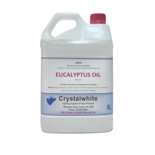 Pure Crystalwhite Eucalyptus Essential Oil - 100% Natural Therapeutic Grade for Aromatherapy, Massage & Home Diffuser - Relieves Stress & Congestion