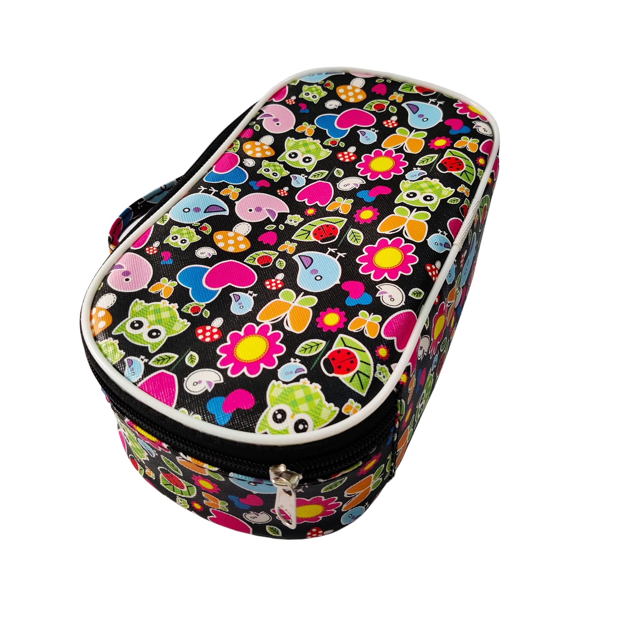 DMS RETAIL Waterproof Cosmetic Bag Organizer Set of 2 - Travel Makeup Pouch & Toiletry Bag for Women | Perfect for Vacation, Gym, and Daily Essentials Storage