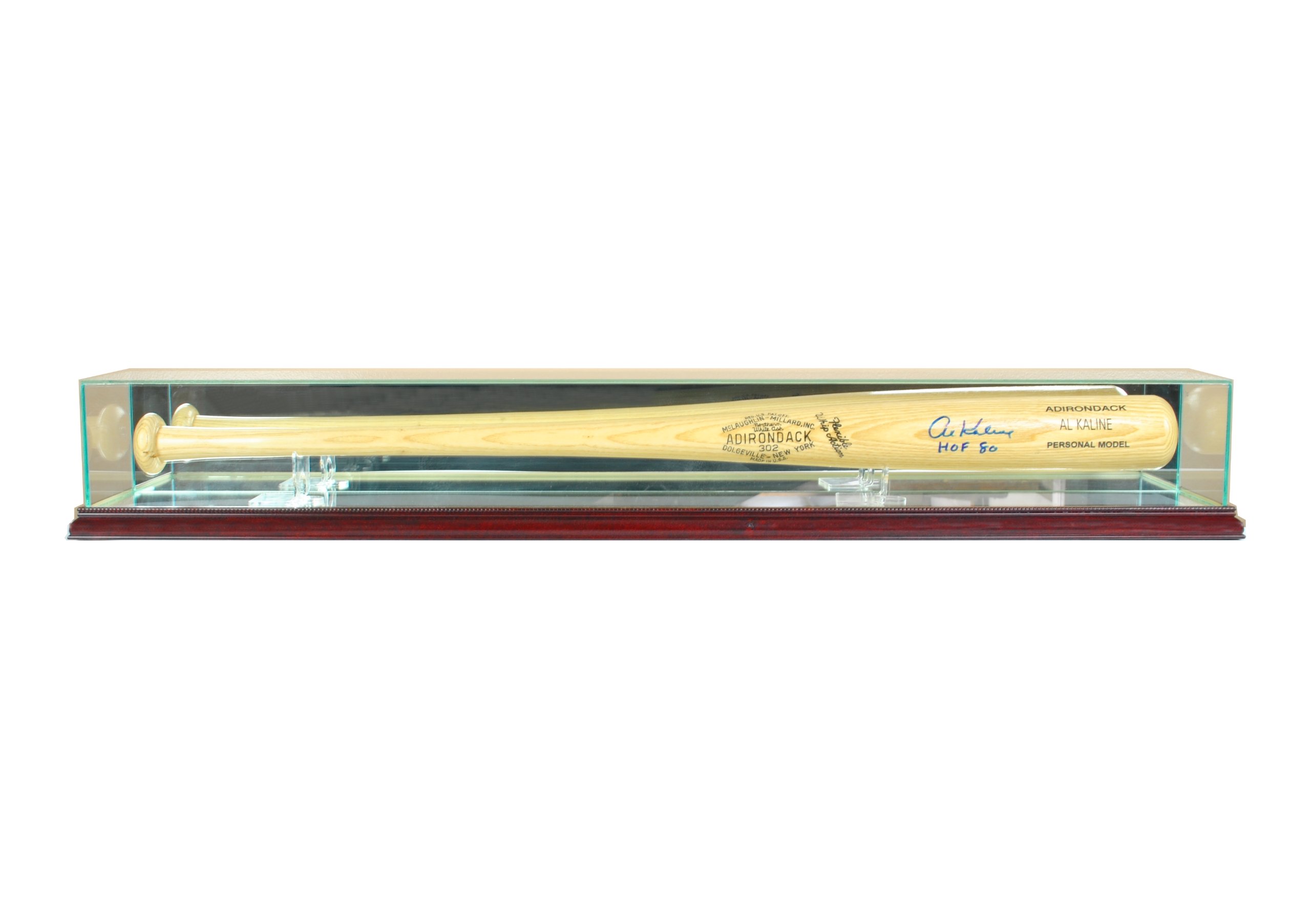 MLB Glass Baseball Bat Display Case - Premium Acrylic Showcase for Collectibles, Perfect for Home, Office, or Sports Memorabilia Display