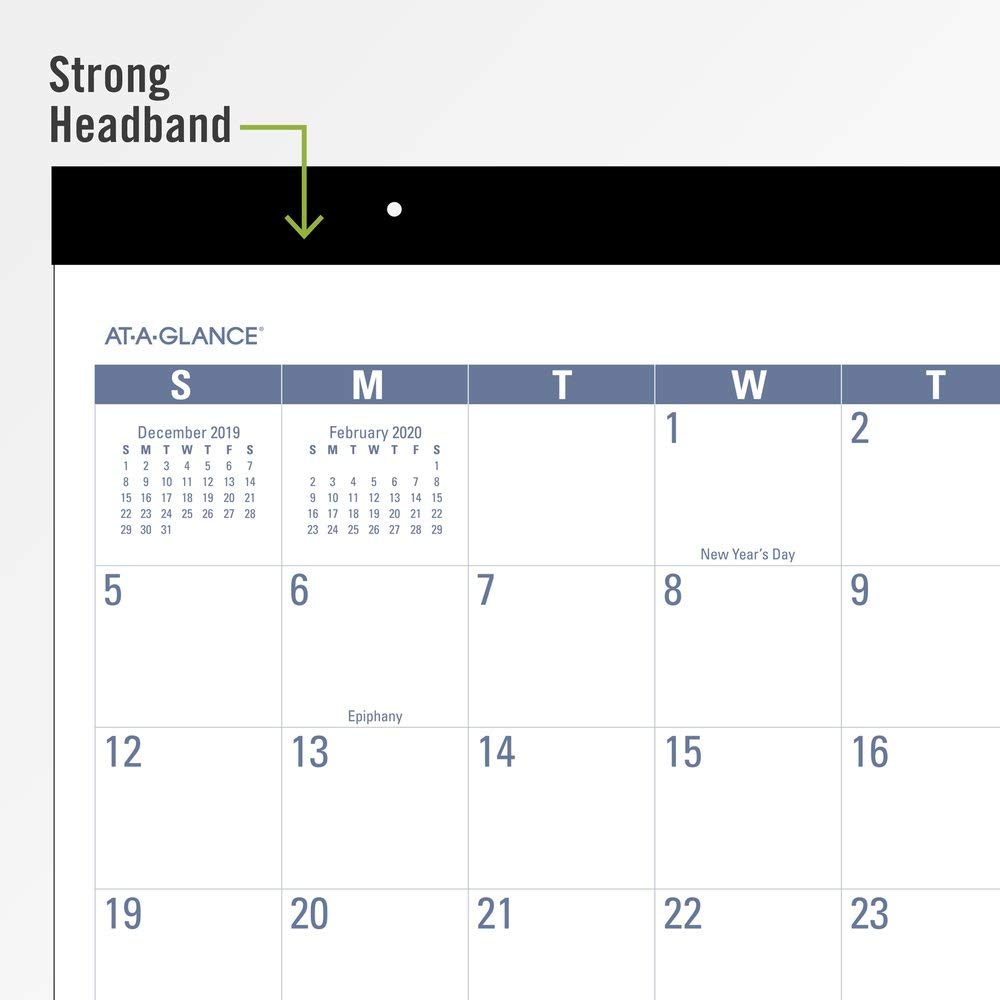 AT-A-GLANCE 2020 Desk Calendar - 21.75