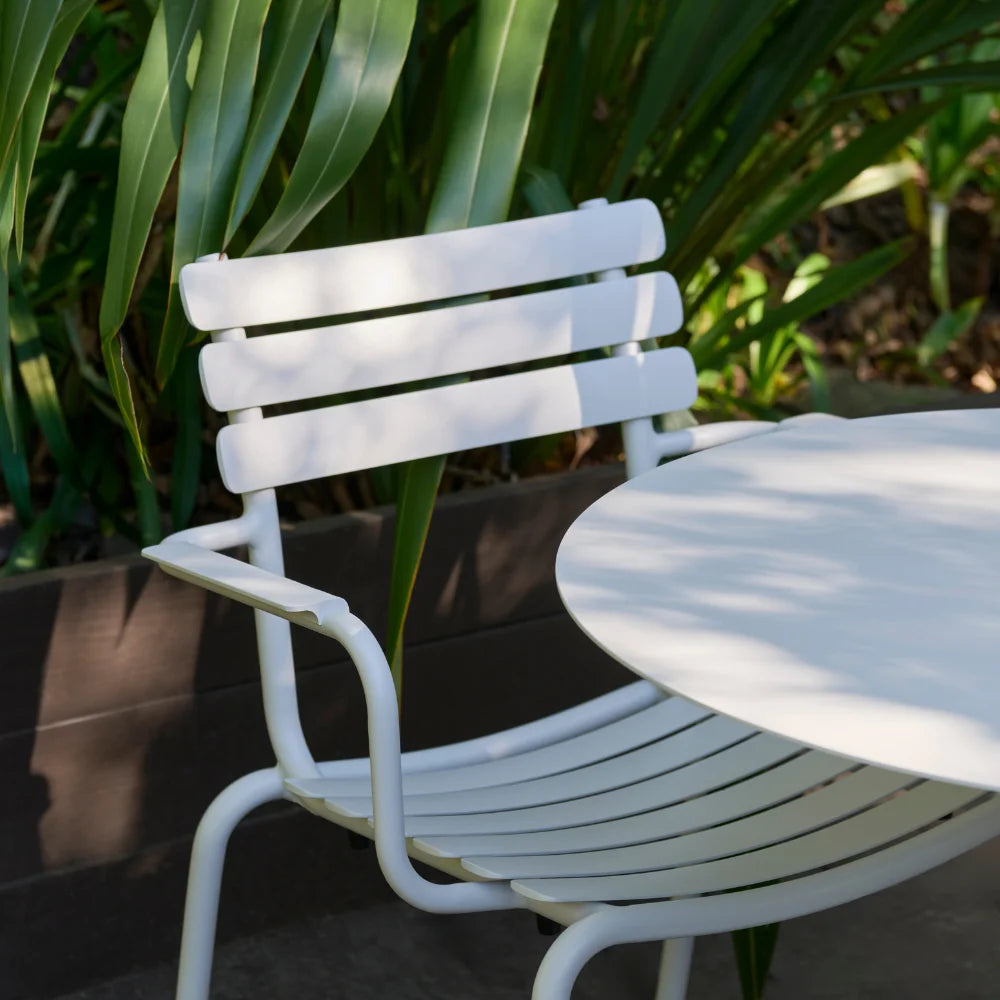 ALUA Outdoor Stackable Dining Chairs - Lightweight, Weather-Resistant, Durable for Patio, Garden, Poolside & Backyard Use