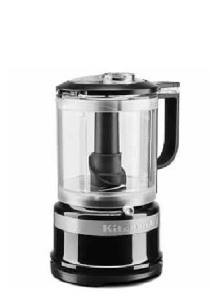 KitchenAid 1.19L (5 Cup) 240-Watt Electric Food Chopper - Powerful Mini Food Processor for Chopping, Grinding & Pureeing - Perfect for Nuts, Herbs, Vegetables & Baby Food Prep