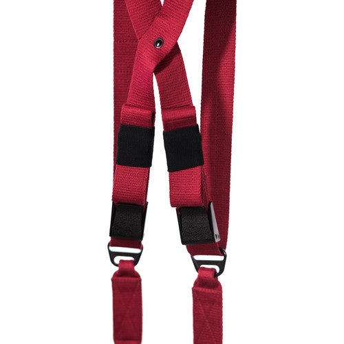 Holdfast Gear Camera Swagg Strap - Premium Adjustable Camera Neck Strap in Red for DSLR & Mirrorless Cameras - Perfect for Photographers, Travel & Outdoor Shoots