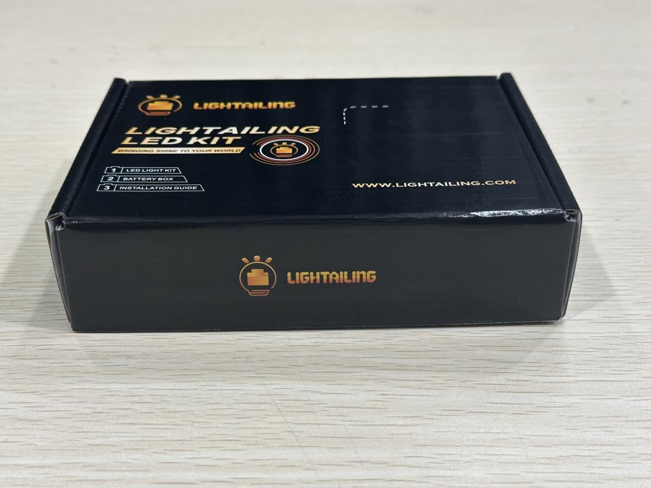 Lightailing Rechargeable Battery Box - Portable Power Supply for LEGO Lights, Outdoor Camping & Emergency Backup