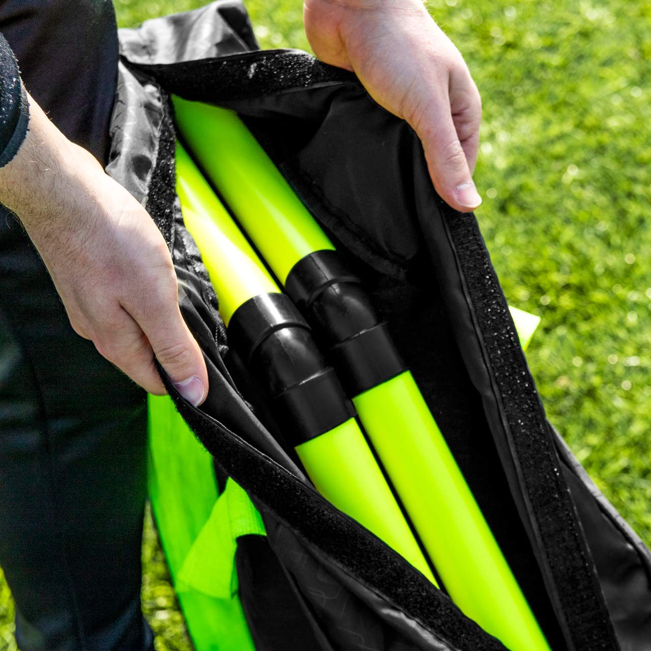 FORZA Top Bins Soccer Goal Corner Target - Professional & Youth Training Equipment for Kids & Adults | Improve Shooting Accuracy | Perfect for Practice, Coaching & Match Preparation