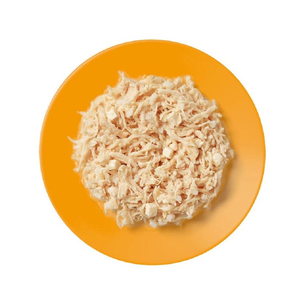 Premium Chicken Breast with Cheese Cat Food - Grain-Free, High-Protein Wet Cat Food for Adult & Senior Cats - Perfect for Mealtime, Weight Management & Picky Eaters