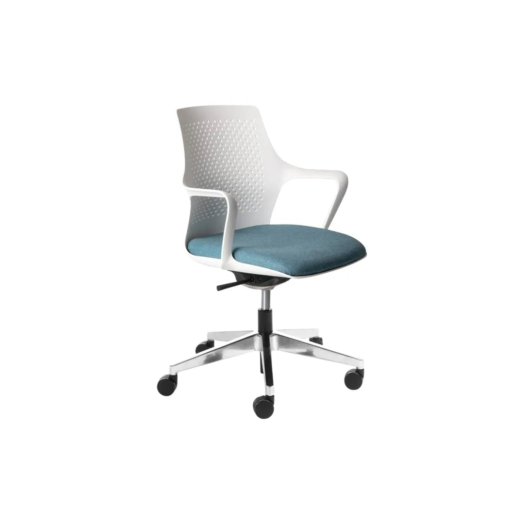 Premium Gemina Chair with High Arch Base - Ergonomic Office Chair for Home & Workspace - Perfect for Long Hours of Sitting & Productivity
