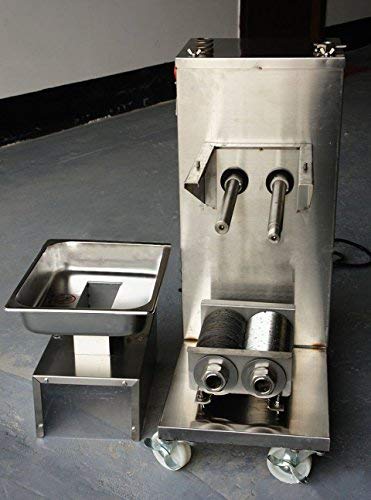 Commercial Electric Meat Slicer 1100LB/H - Stainless Steel Deli & Fresh Meat Cutter Machine with 8mm Blade, 110V for Restaurants, Hotels, Canteens - Perfect for Slicing Deli Meats, Cheese, Vegetables & Food Prep