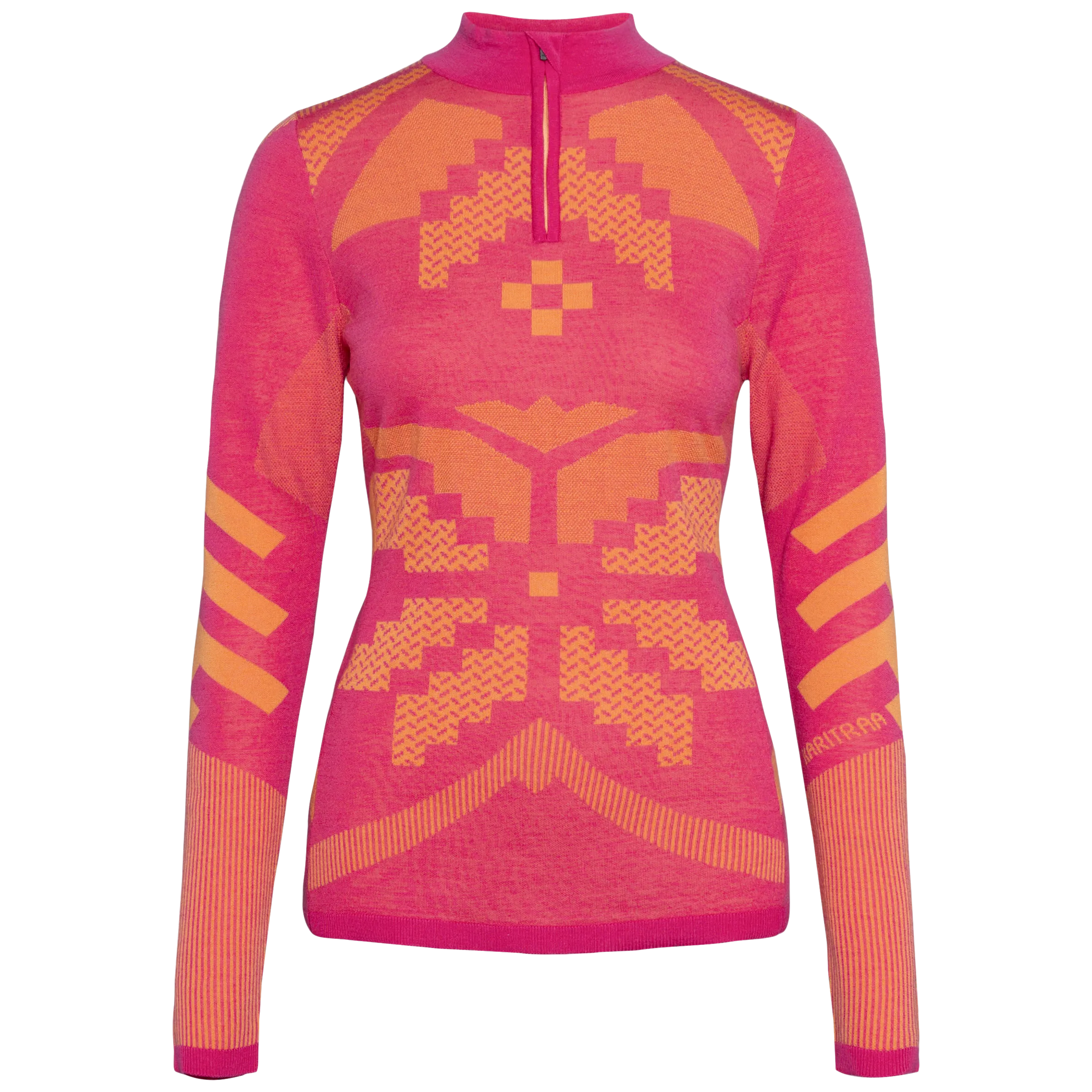 Kari Traa Women's Faith Half Zip Top 2025 - Lightweight Thermal Base Layer for Hiking, Skiing & Outdoor Activities