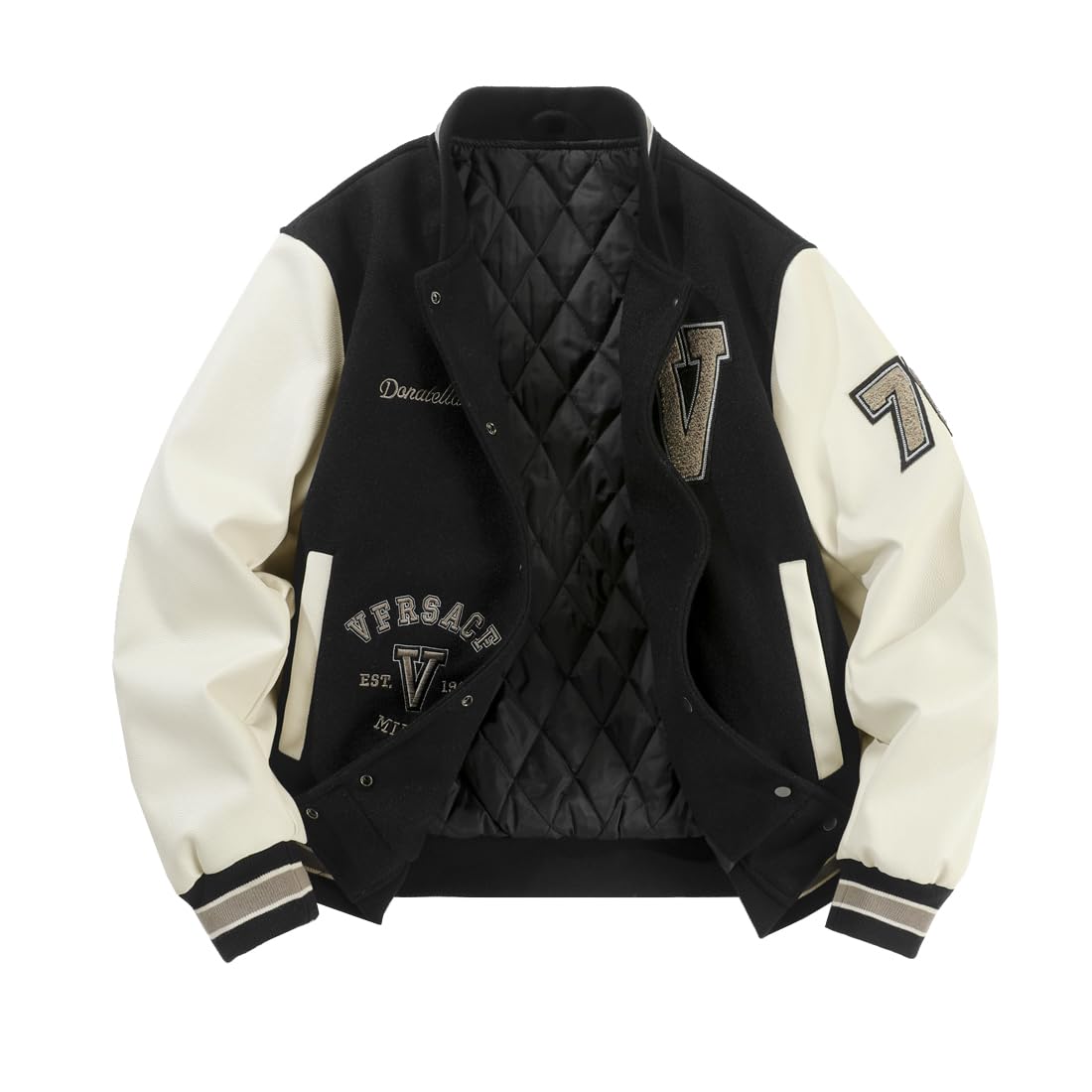 Women's Letterman Jacket - Stylish Varsity, Baseball & Bomber Jacket for Casual Wear, School Spirit & Outdoor Activities