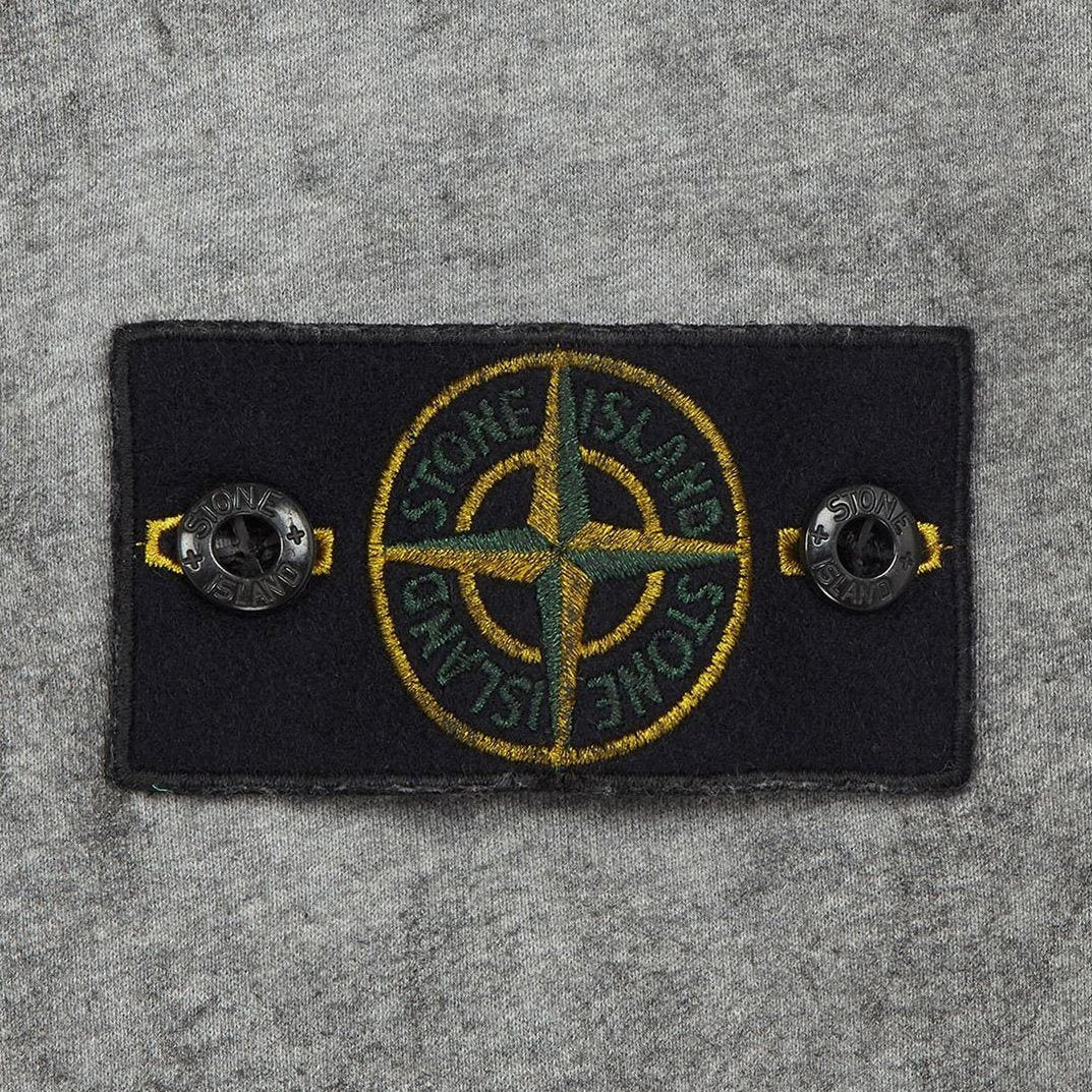 Stone Island Dust Color Treatment Hoodie - Men's Lightweight Pullover for Casual Wear & Outdoor Activities