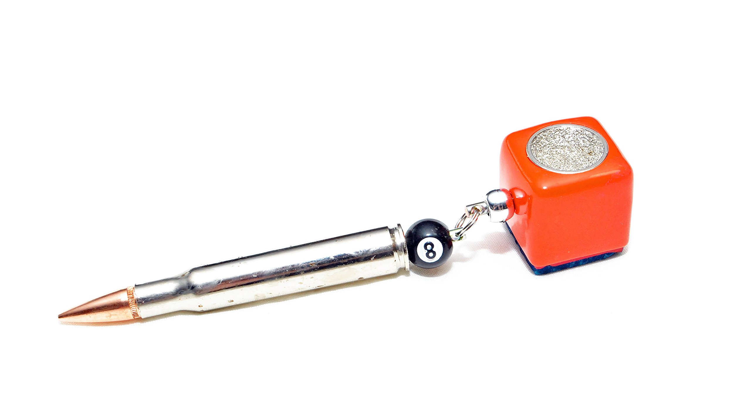 Premium Pool Cue Chalk Holder - Durable Bullet Design for Smooth Billiard & Snooker Play - Perfect for Home Game Rooms, Bars & Professional Tournaments