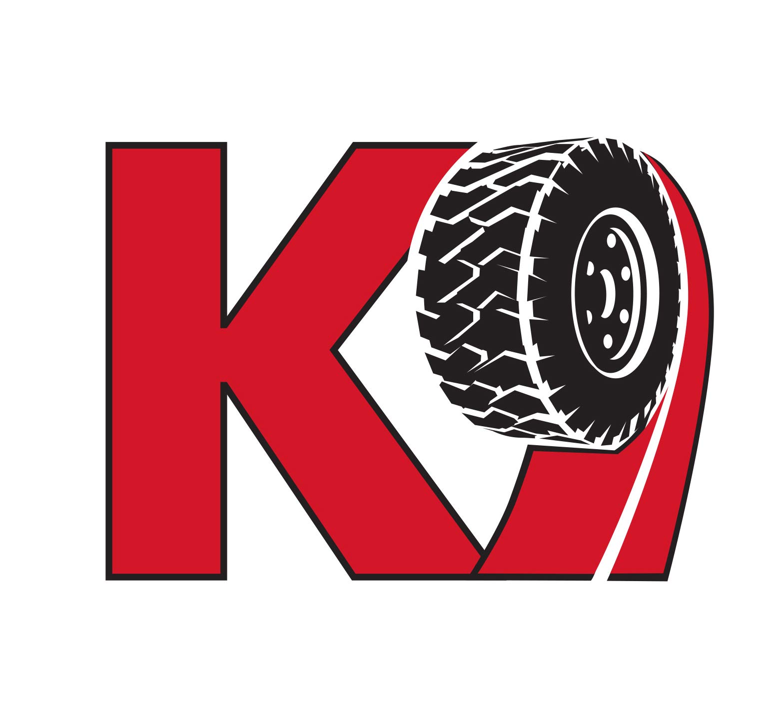 24X9-11 KINGSVILLE 6PR TL K9 ATV/UTV Tires - All-Terrain Off-Road Tires for Mud, Sand & Trail Riding - Fits Most ATV and UTV Models