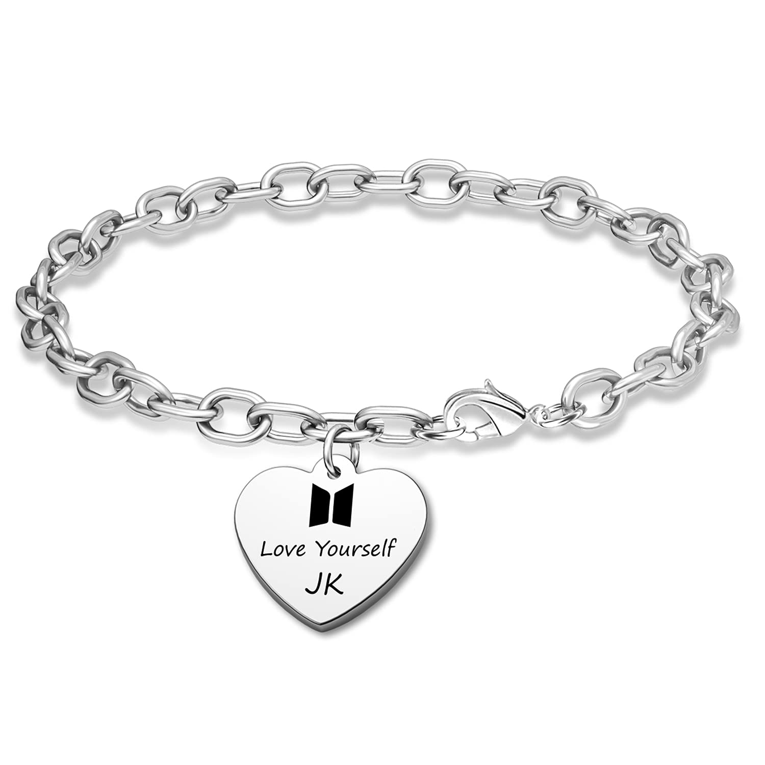 BTS Bracelet for Fans - Love Yourself Inspired Bangtan Boys Jewelry Gift Set - Perfect for Concerts, Birthdays & K-Pop Fan Gifts