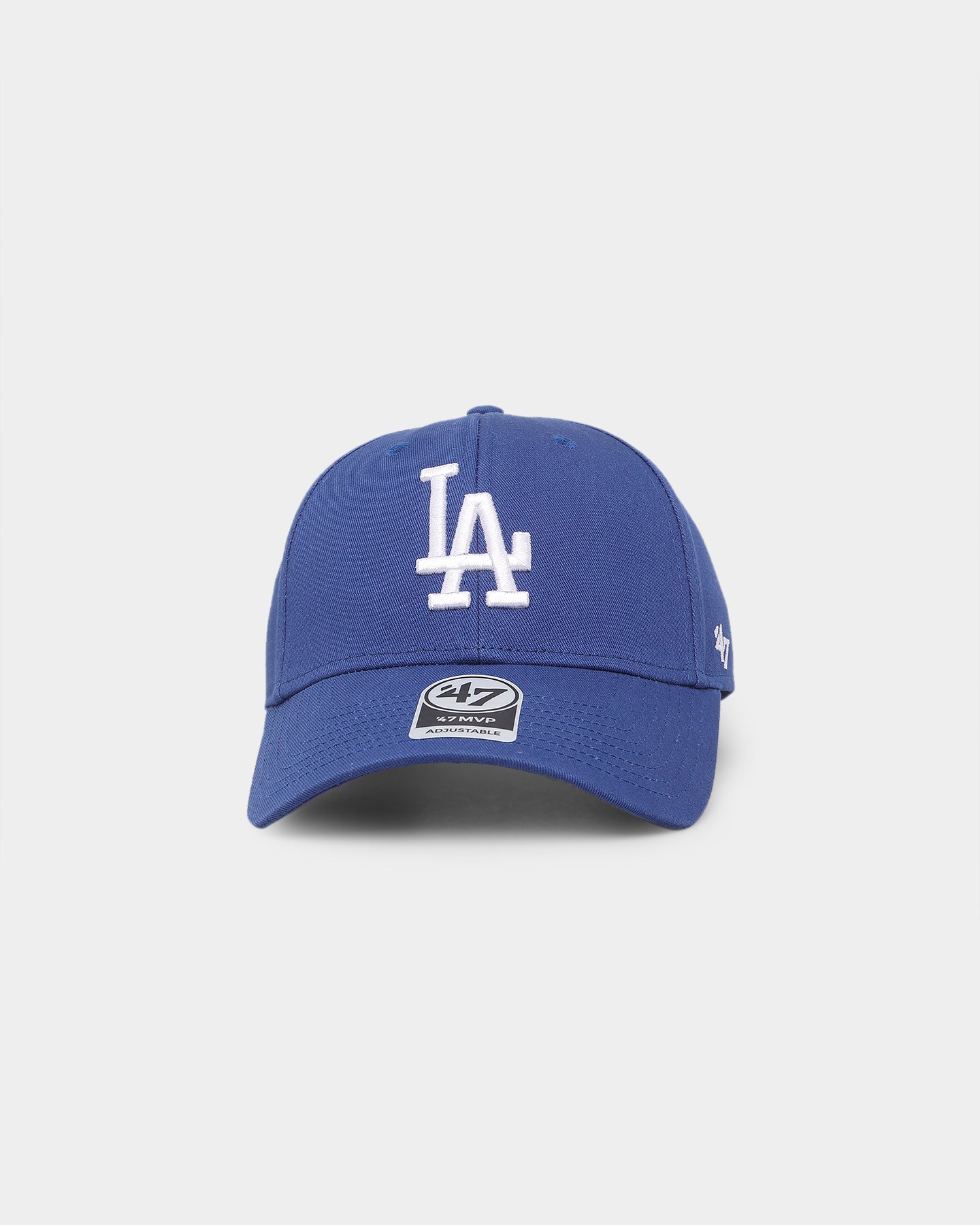 47 Brand Los Angeles Dodgers MVP Strapback Hat - Adjustable Royal Blue Baseball Cap for Men & Women - Perfect for Games, Tailgating & Casual Wear