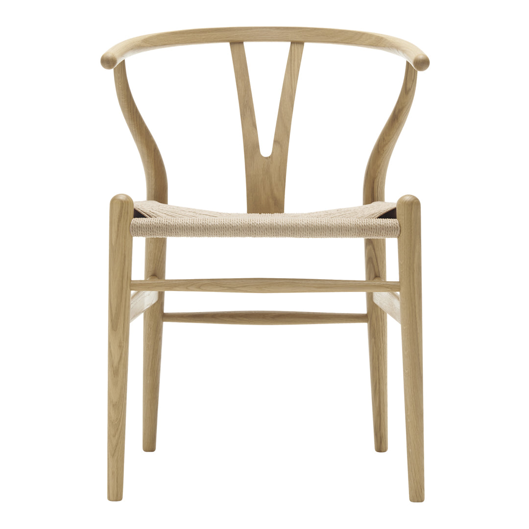 CH24 Wishbone Chair - Handcrafted Wooden Dining Chair | Mid-Century Modern Design for Home, Office & Restaurant Decor
