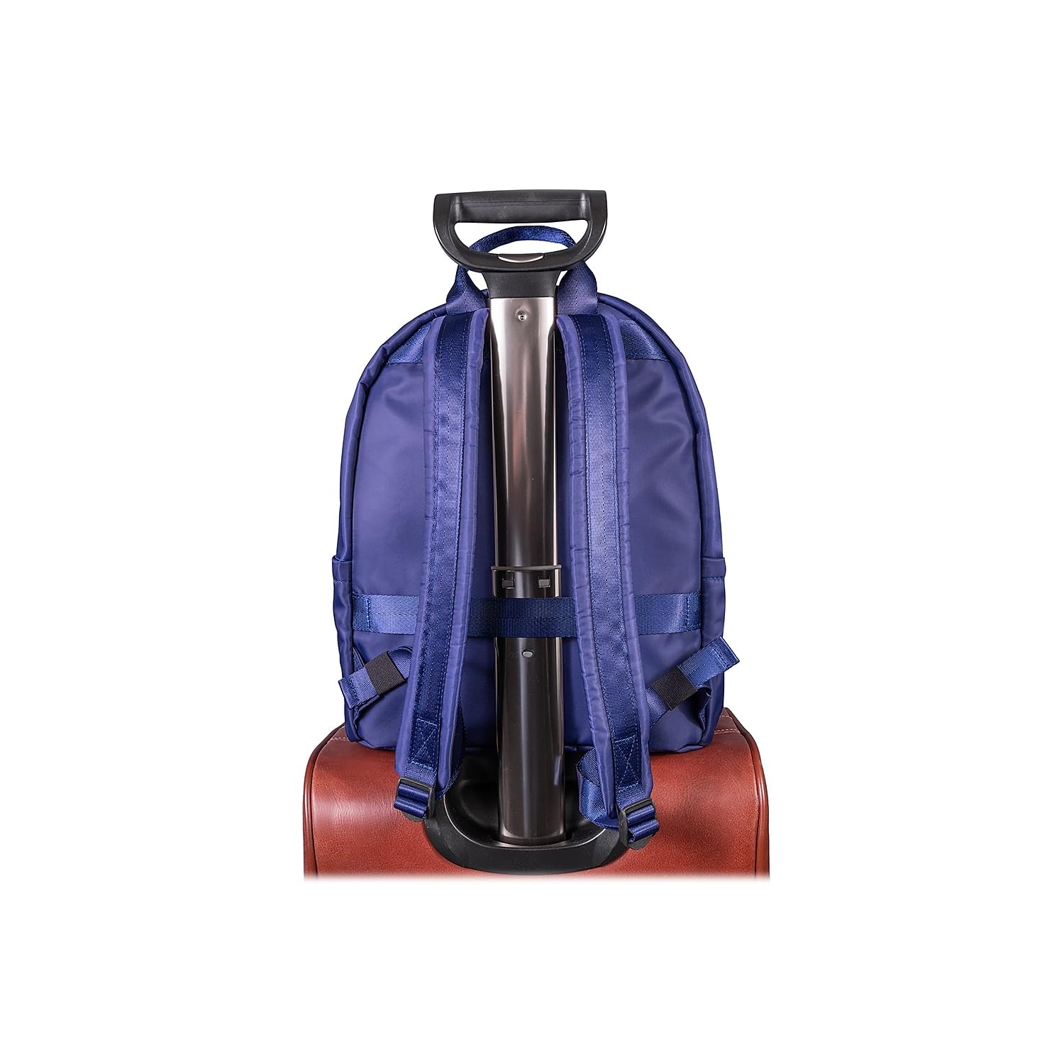 McKlein N Series Neosport Laptop Backpack 15.6 Inch - Water-Resistant Business Travel Backpack with USB Charging Port, Navy Blue (19047) - Perfect for Work, College & Commuting