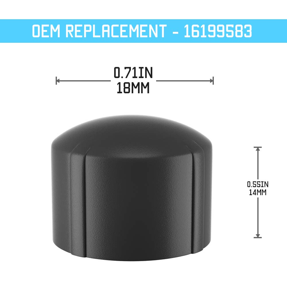 RDBS Stereo Radio Volume Control Knob Replacement (Compatible with GM 16199583 & Select GM Vehicles) - Perfect for Car Audio Repair & DIY Upgrades