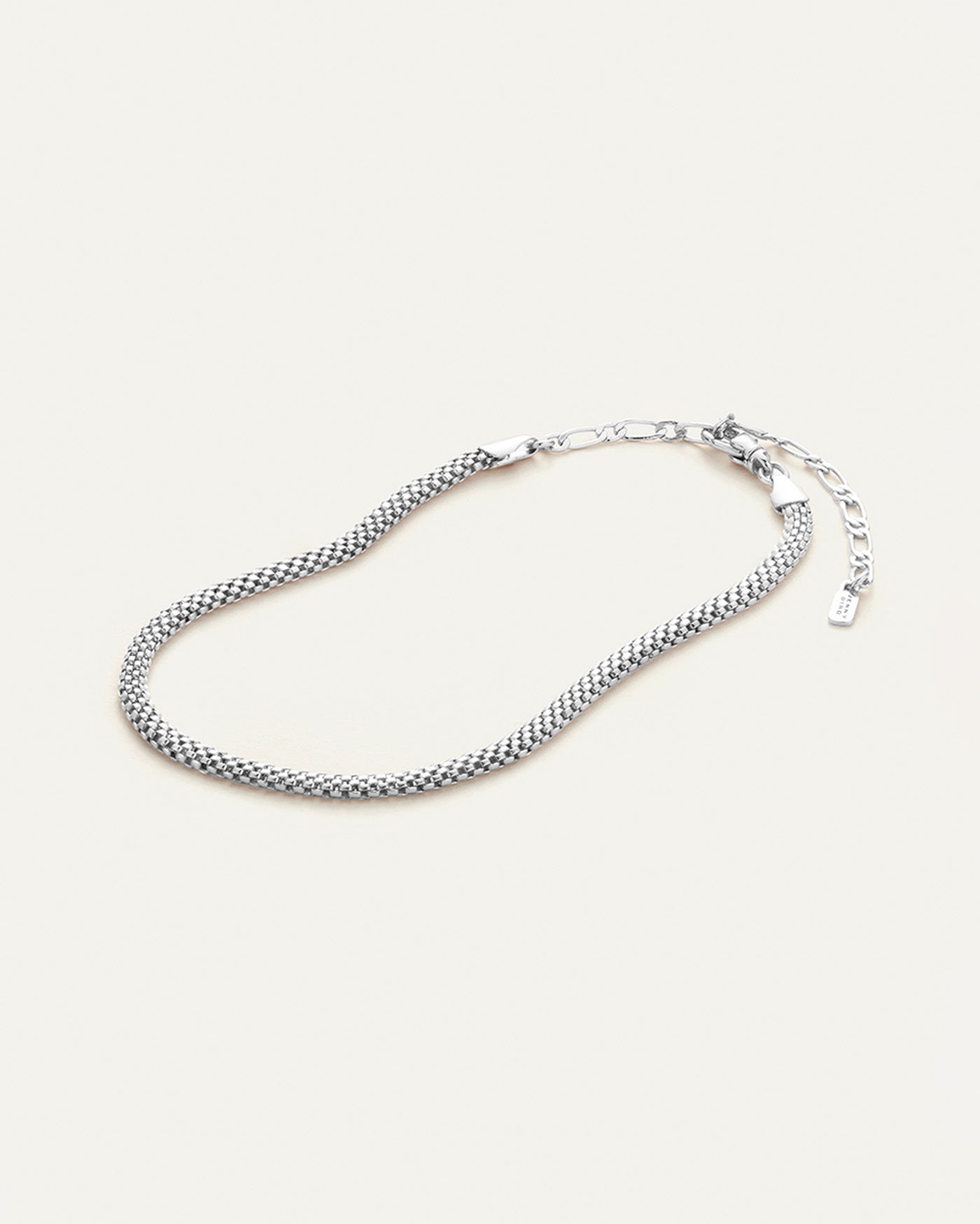 Elegant Maren Silver Anklet for Women - Dainty Adjustable Ankle Bracelet for Beach, Summer & Boho Style Outfits