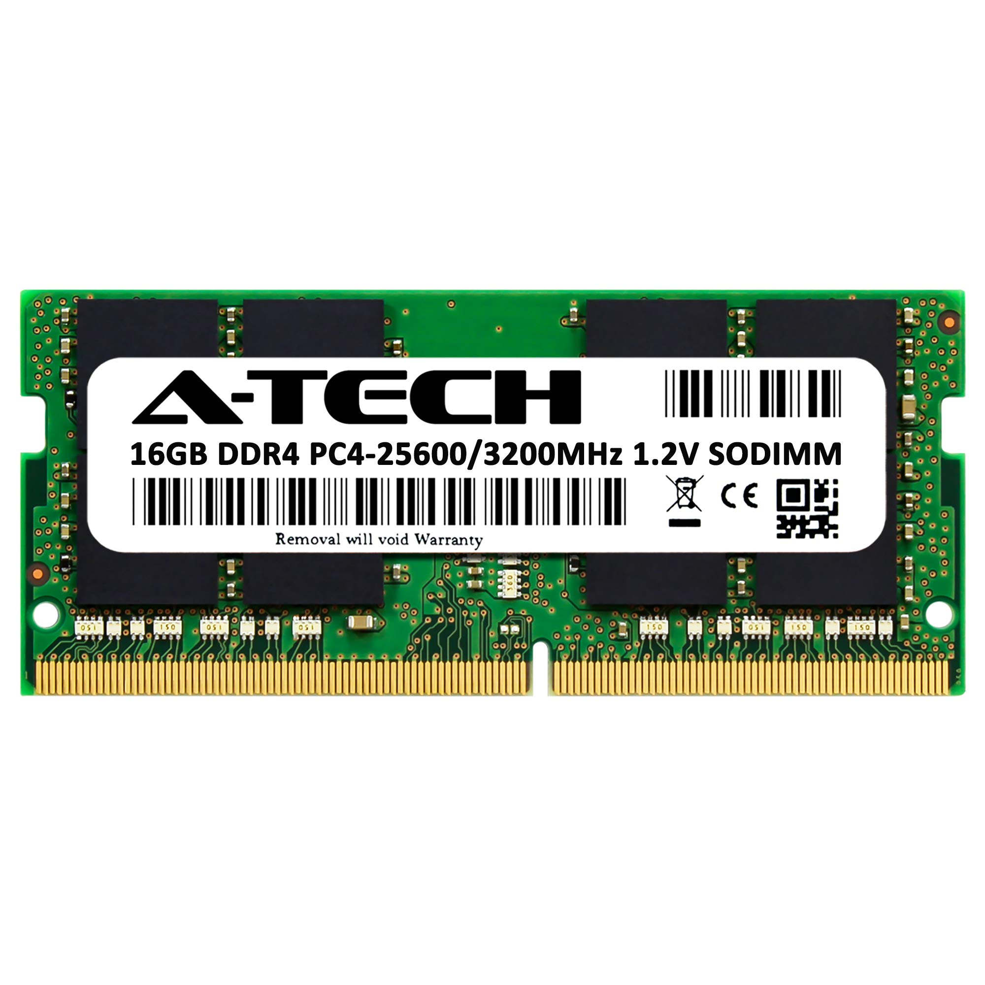 A-Tech 16GB DDR4 3200MHz SODIMM RAM for Acer Nitro 5 AN517-54-77KG Gaming Laptop - PC4-25600 (PC4-3200AA) Memory Upgrade Module - Enhance Gaming & Multitasking Performance