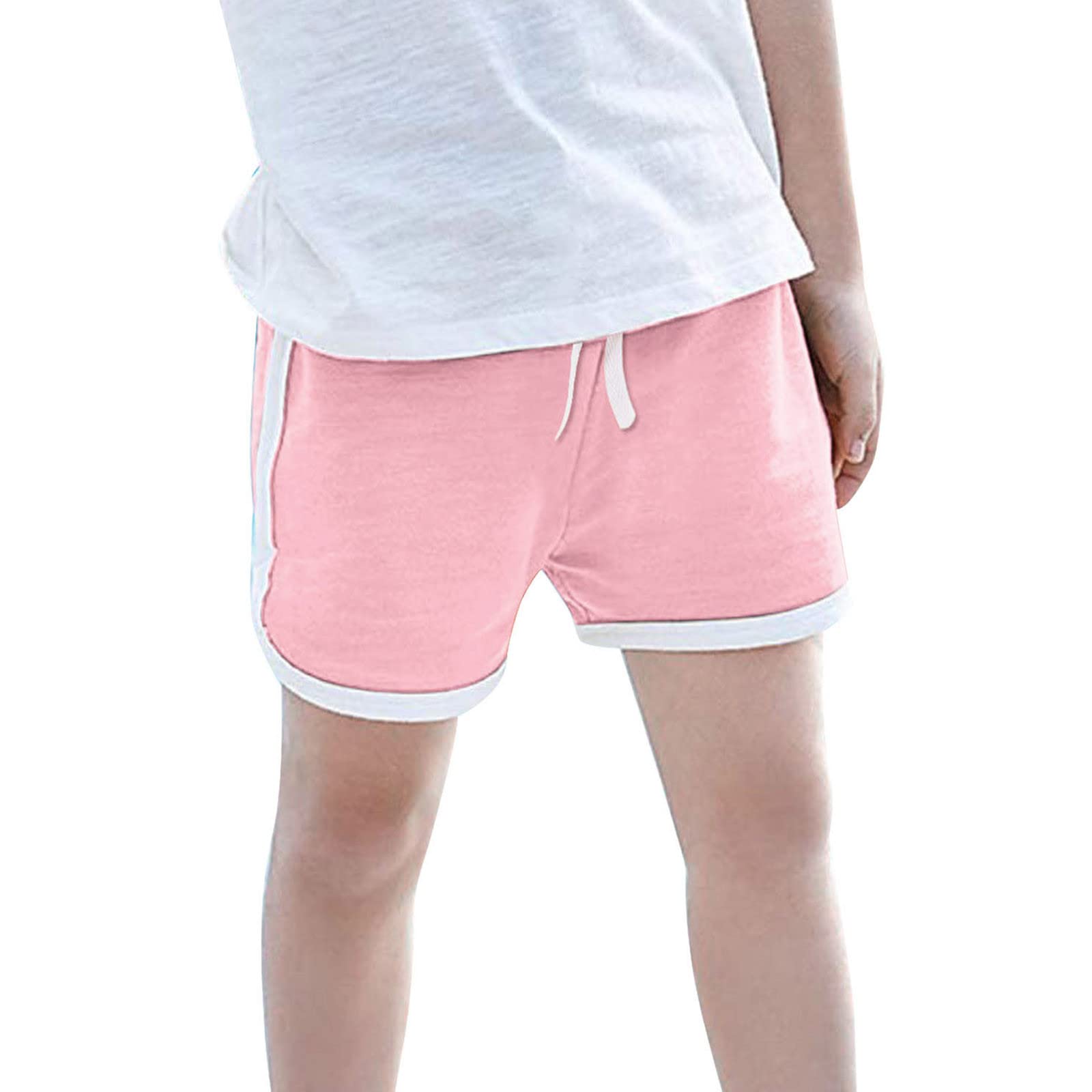 Skirtsvest Toddler Boys Girls Solid Sport Shorts - Kids Summer Casual Beach Shorts for Holiday, Playground, and Outdoor Adventures
