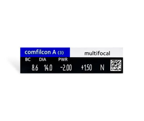 Biofinity Multifocal Contact Lenses 3-Pack - Monthly Disposable for Presbyopia - Comfortable & Breathable for All-Day Wear - Perfect for Work, Reading & Outdoor Activities